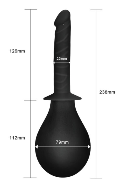 Ducha Anal🖤 Bondage Fetish Deluxe Douche – Lovetoy