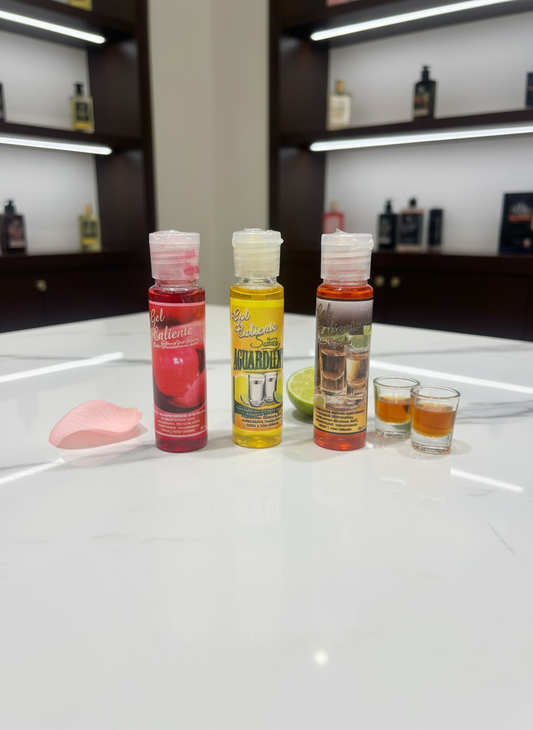 Geles calientes en boutique